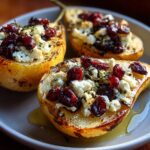 Baked Pears Feta Honey: 1 Perfect Appetizer 4 Baked Pears Feta Honey