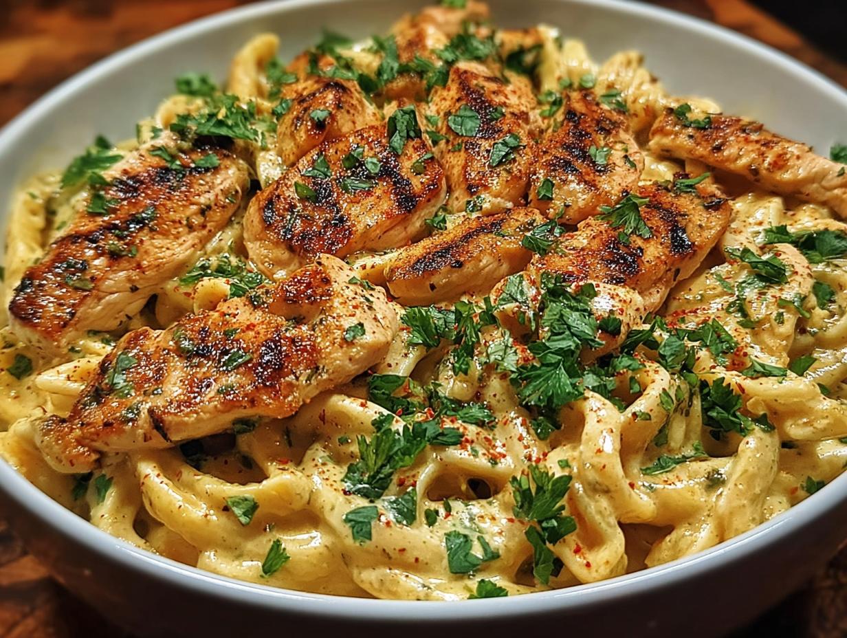 Cheesy Cajun Alfredo Pasta: Amazing Comfort 3 Cheesy Cajun Alfredo Pasta: Exceptional Comfort - Cheesy Cajun Alfredo Pasta - main visual representation