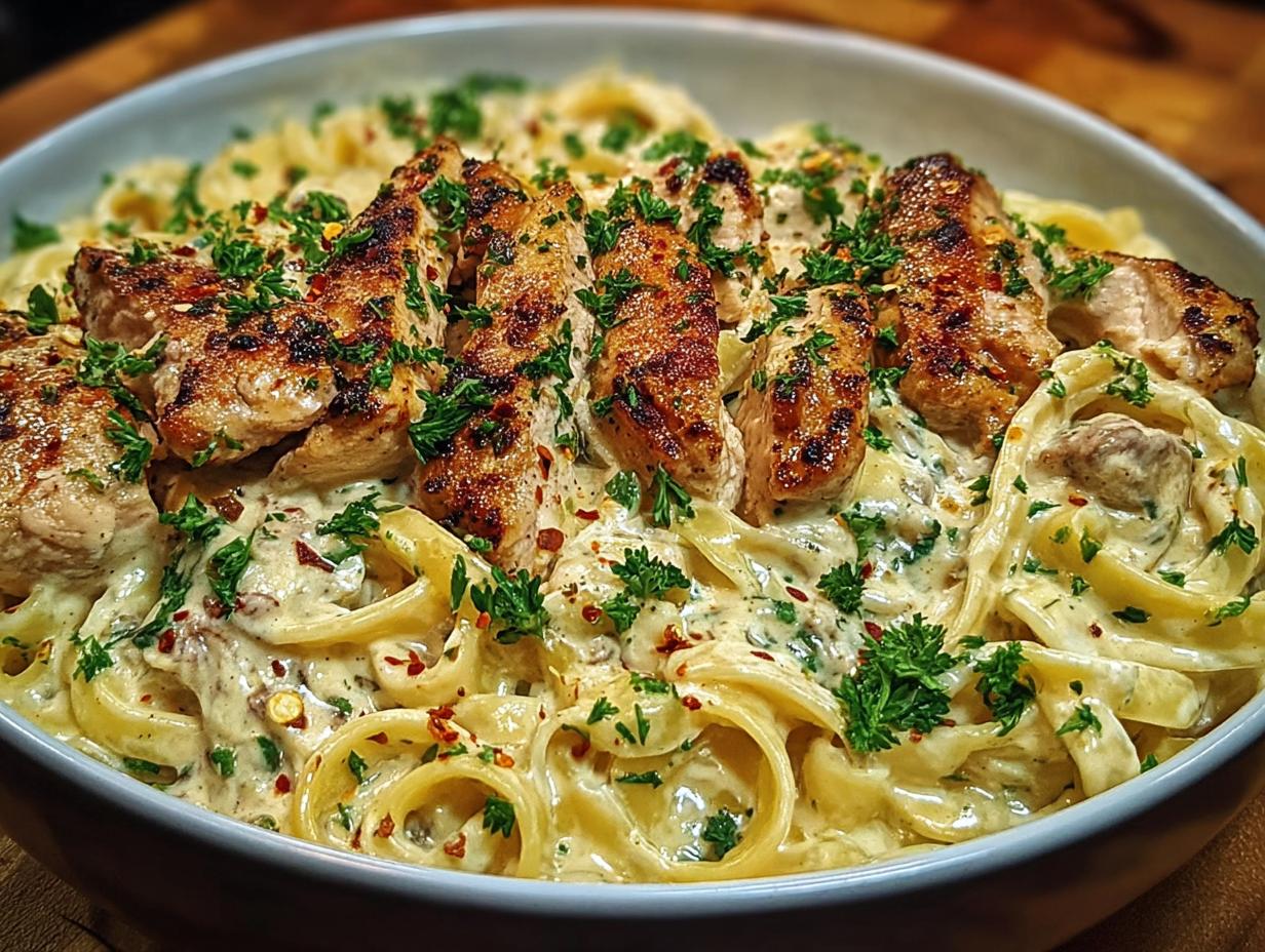 Cheesy Cajun Alfredo Pasta: Amazing Comfort 2 Cheesy Cajun Alfredo Pasta: Remarkable Comfort - Cheesy Cajun Alfredo Pasta - additional detail
