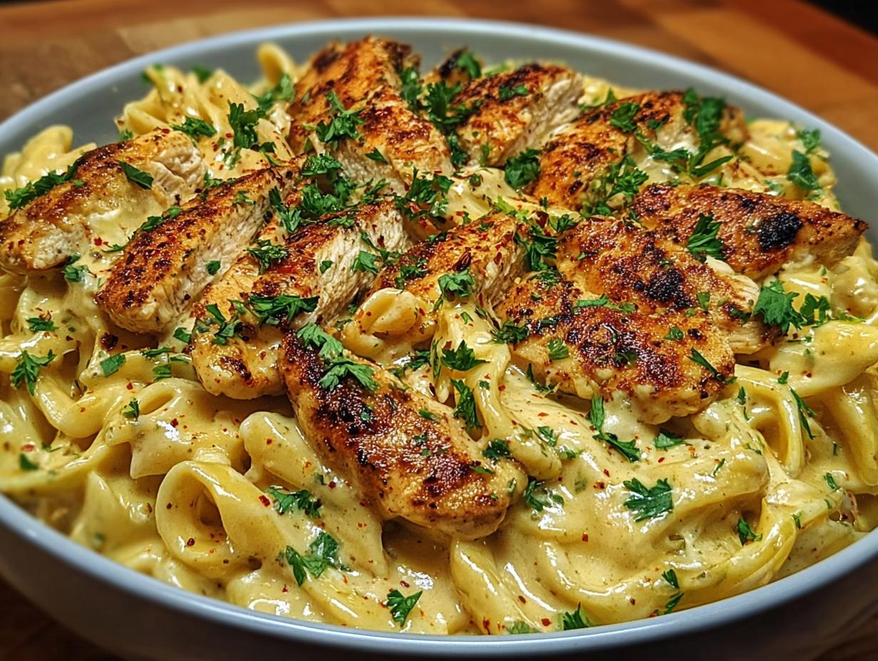 Cheesy Cajun Alfredo Pasta: Amazing Comfort 1 Cheesy Cajun Alfredo Pasta