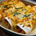 Cheesy Chicken Enchiladas Creamy