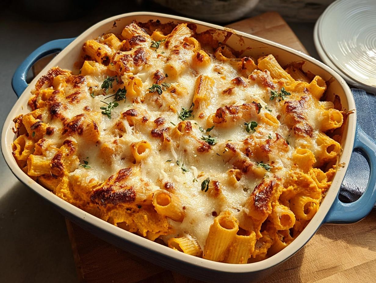 Amazing Cheesy Pumpkin Ricotta Pasta