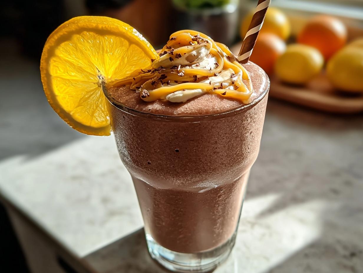 Chocolate Citrus Slushies: A Super Refreshing Treat - Chocolate Citrus Slushies - main visual representation