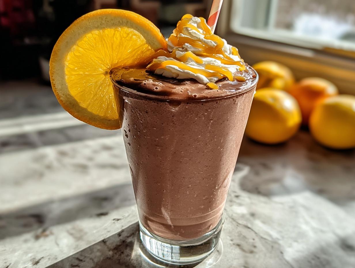 Chocolate Citrus Slushies: A Super Refreshing Treat