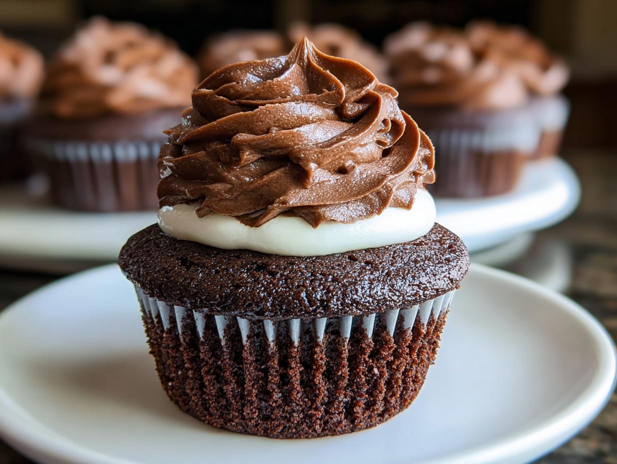 Decadent Chocolate Cupcakes: 1 Indulgent Treat 3 Decadent Chocolate Cupcakes: 1 Indulgent Treat - Chocolate Cupcakes Indulge Decadent - additional detail