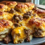 Chopped Cheeseburger Biscuit Bake: 1 Glorious Dish 4 Chopped Cheeseburger Biscuit Bake