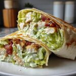 Chopped Chicken Caesar Salad: 1 Amazing Wrap 4 Chopped Chicken Caesar Salad