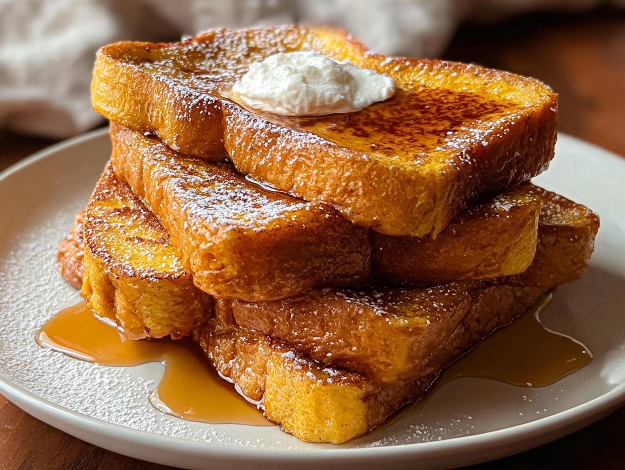 Cozy Fall Pumpkin French Toast: Delicious Warm Recipe - Cozy Fall Pumpkin French - additional detail