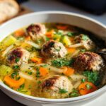 Cozy Turkey Meatball Soup