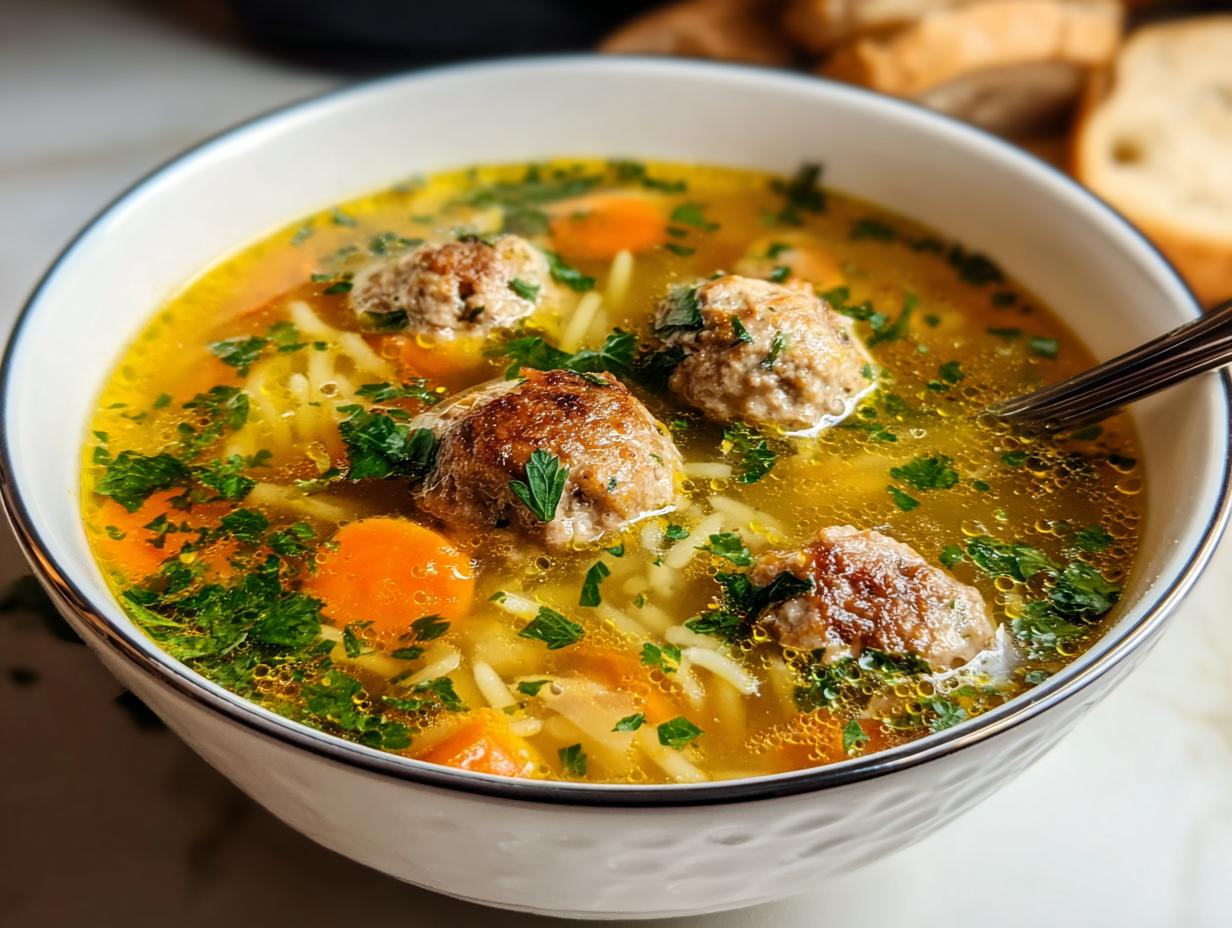 Cozy Turkey Meatball Soup: 1 Delicious Recipe - Cozy Turkey Meatball Soup - additional detail