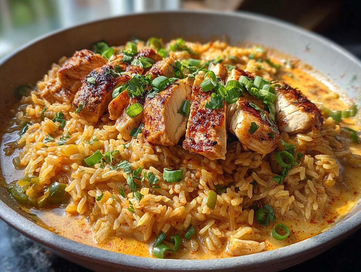 Creamy Cajun Chicken Rice: An Impressive 1-Pot Meal - Creamy Cajun Chicken Rice - additional detail