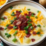Creamy Loaded Baked Potato: 15 Min Prep 4 Creamy Loaded Baked Potato
