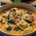 Amazing Creamy Tuscan Ravioli Soup in 30 Mins 4 Creamy Tuscan Ravioli Soup