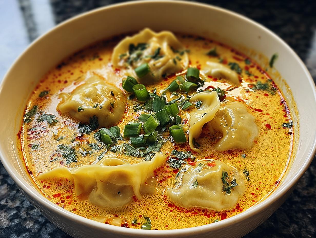 Curry Dumpling Soup: 1 Cozy Bowl Recipe - Curry Dumpling Soup - additional detail