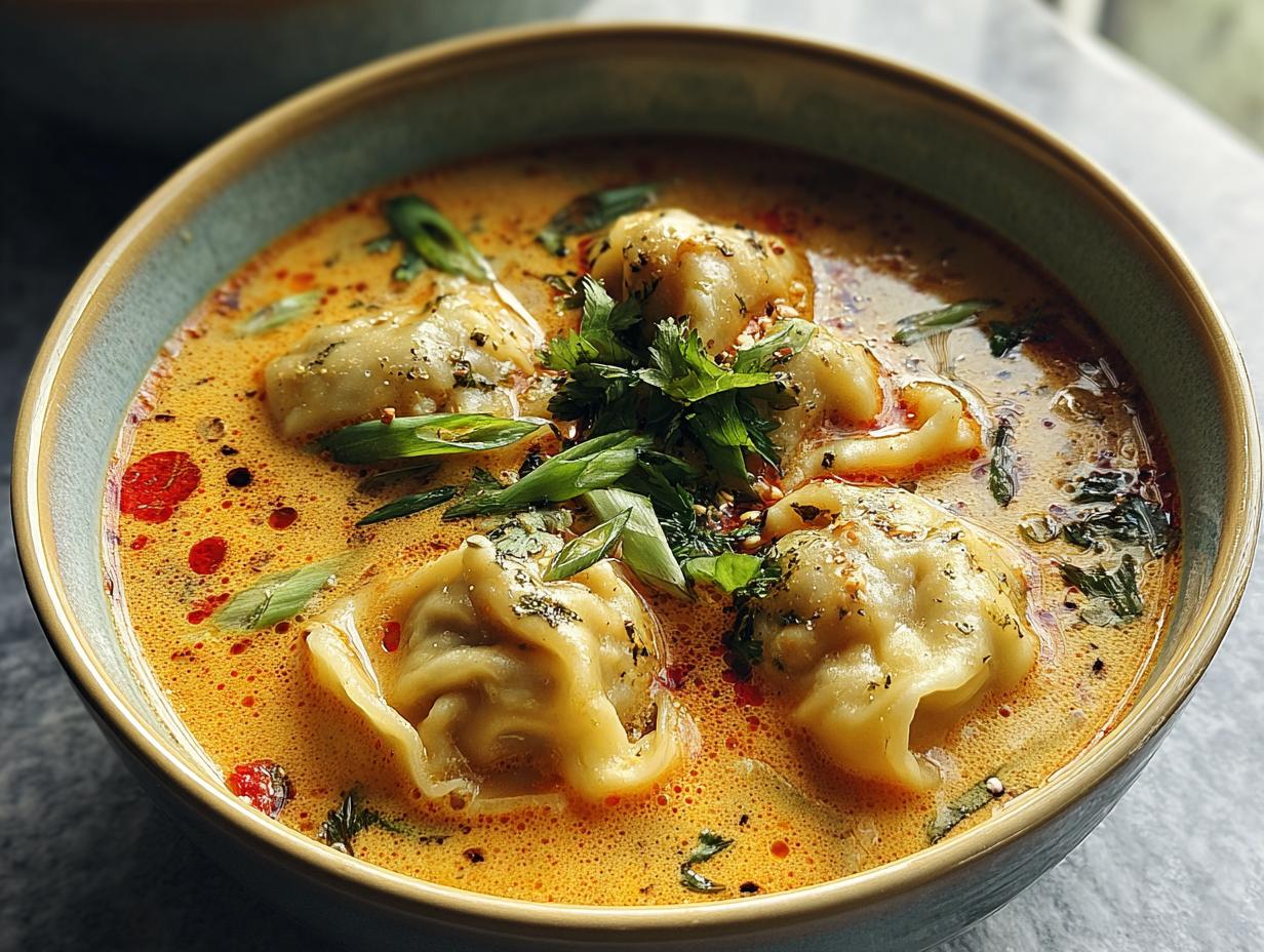 Curry Dumpling Soup: 1 Cozy Bowl Recipe - Curry Dumpling Soup - additional detail
