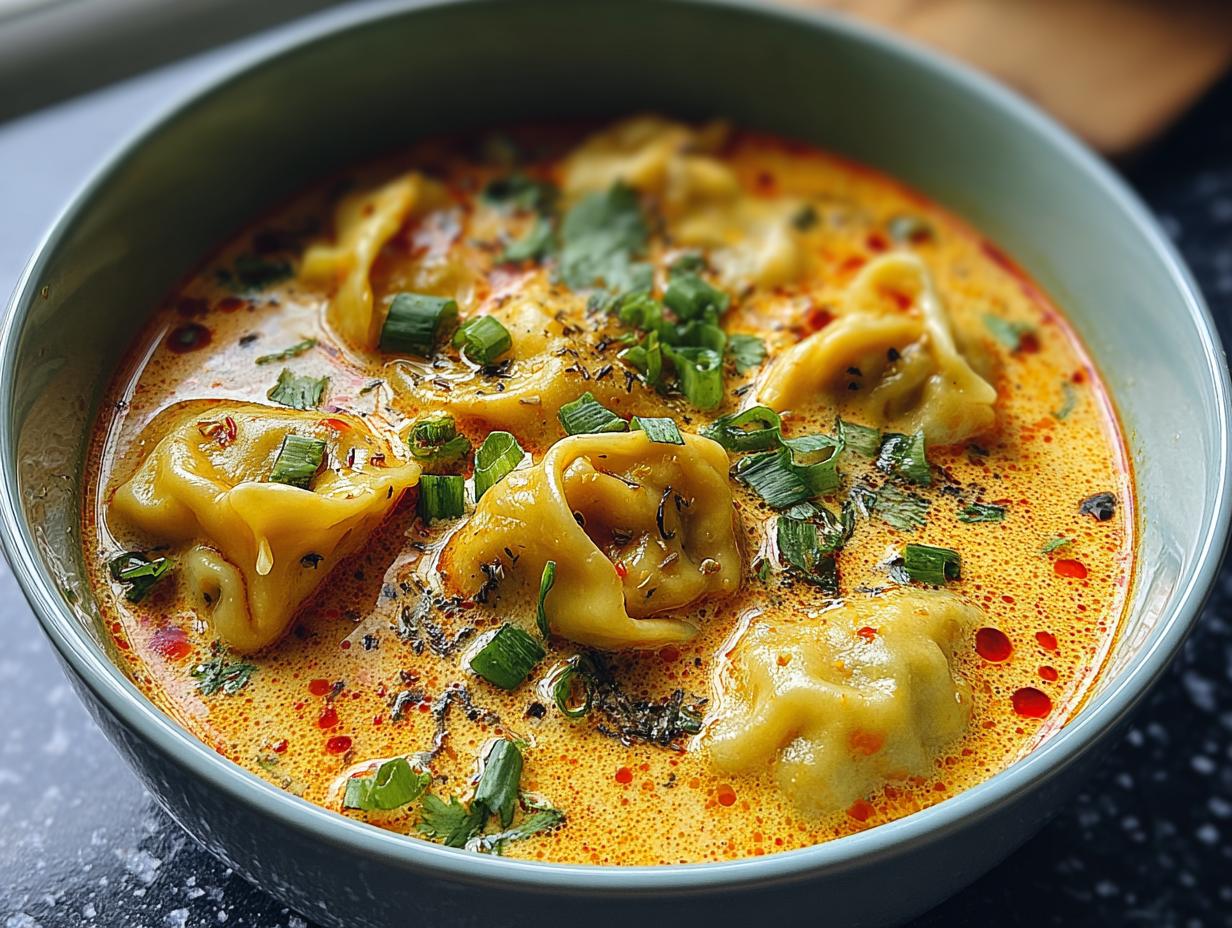 Curry Dumpling Soup