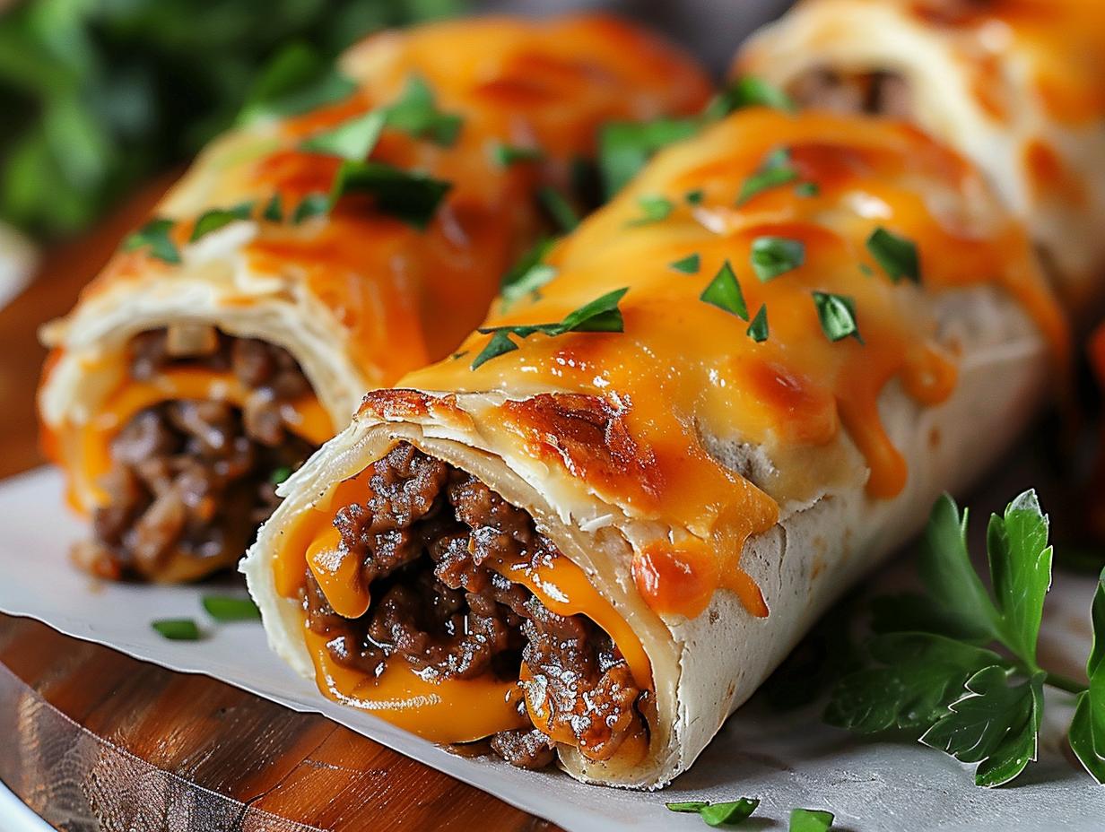 Garlic Butter Beef Burger: 10 Impressive Bites - Garlic Butter Beef Cheeseburger - additional detail