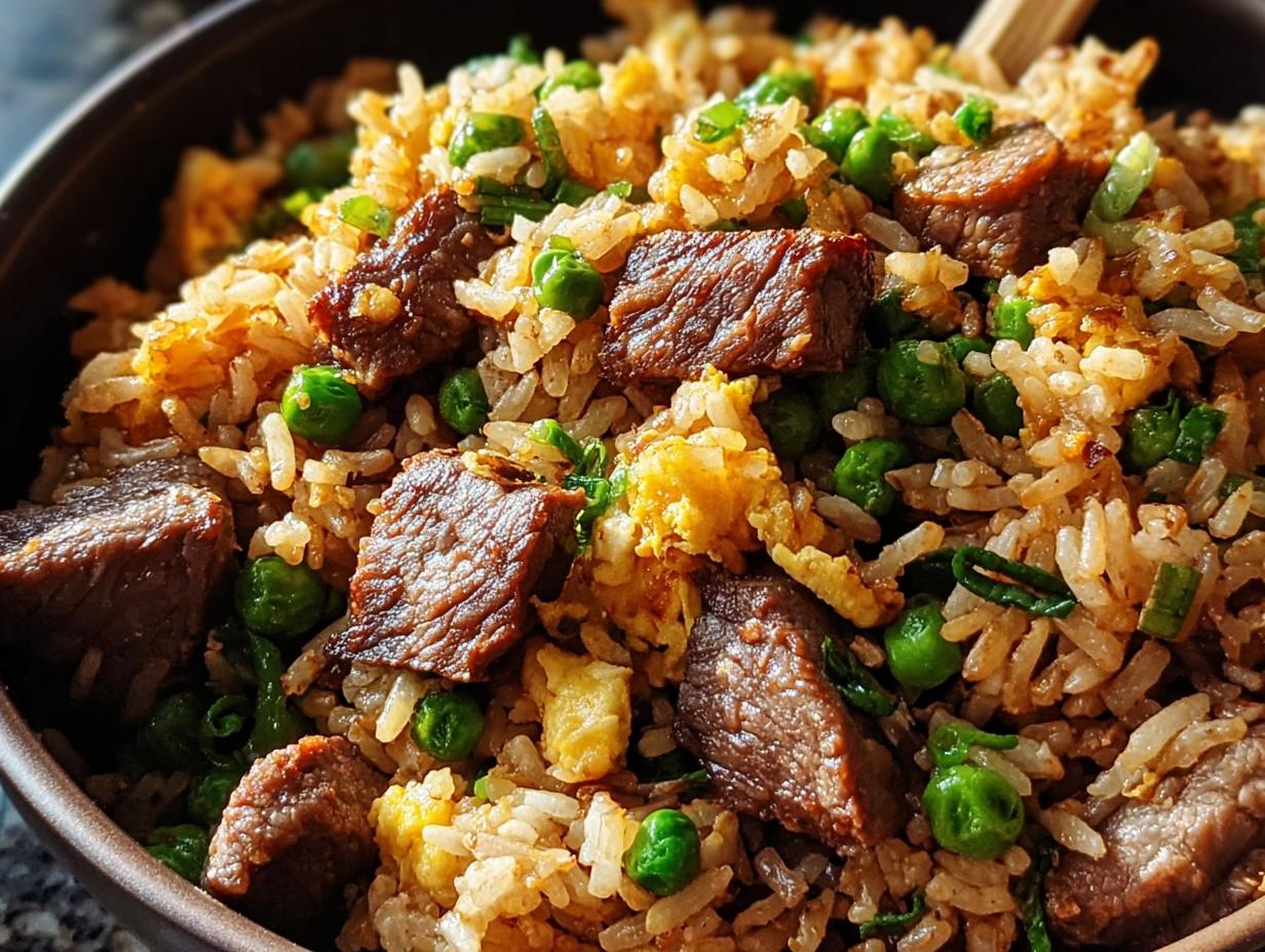 Garlic Butter Steak Fried: 35 Min Dinner