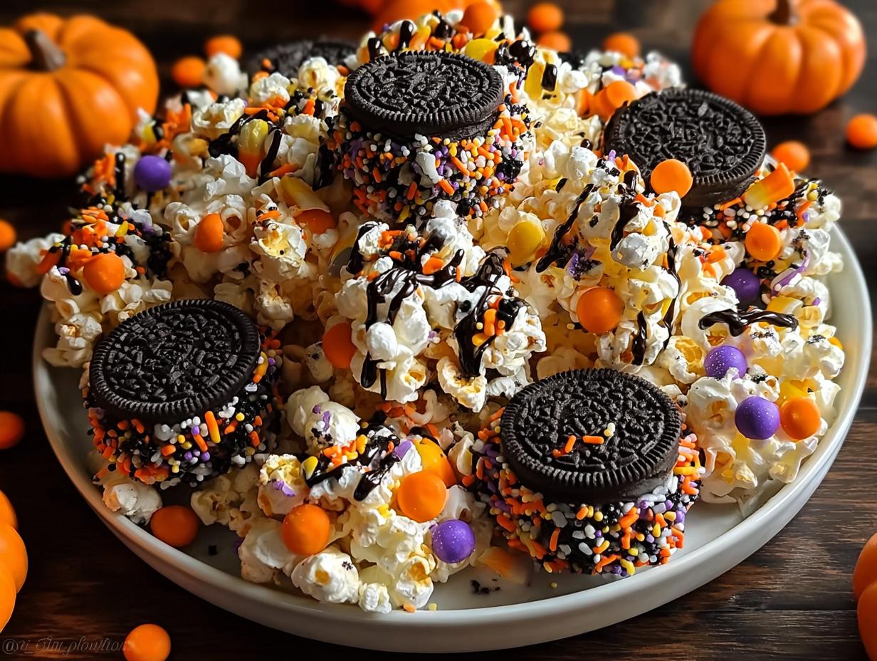Halloween Popcorn: 1 Easy Spooky Treat - Halloween Popcorn - additional detail