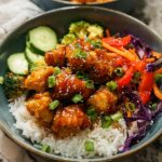 Hot Honey Chicken Bowl: 25-Min Flavor Burst 2 Hot Honey Chicken Bowl