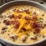 Irresistible Bacon Cheeseburger Soup: 1 Hour Recipe 4 Irresistible Bacon Cheeseburger Soup