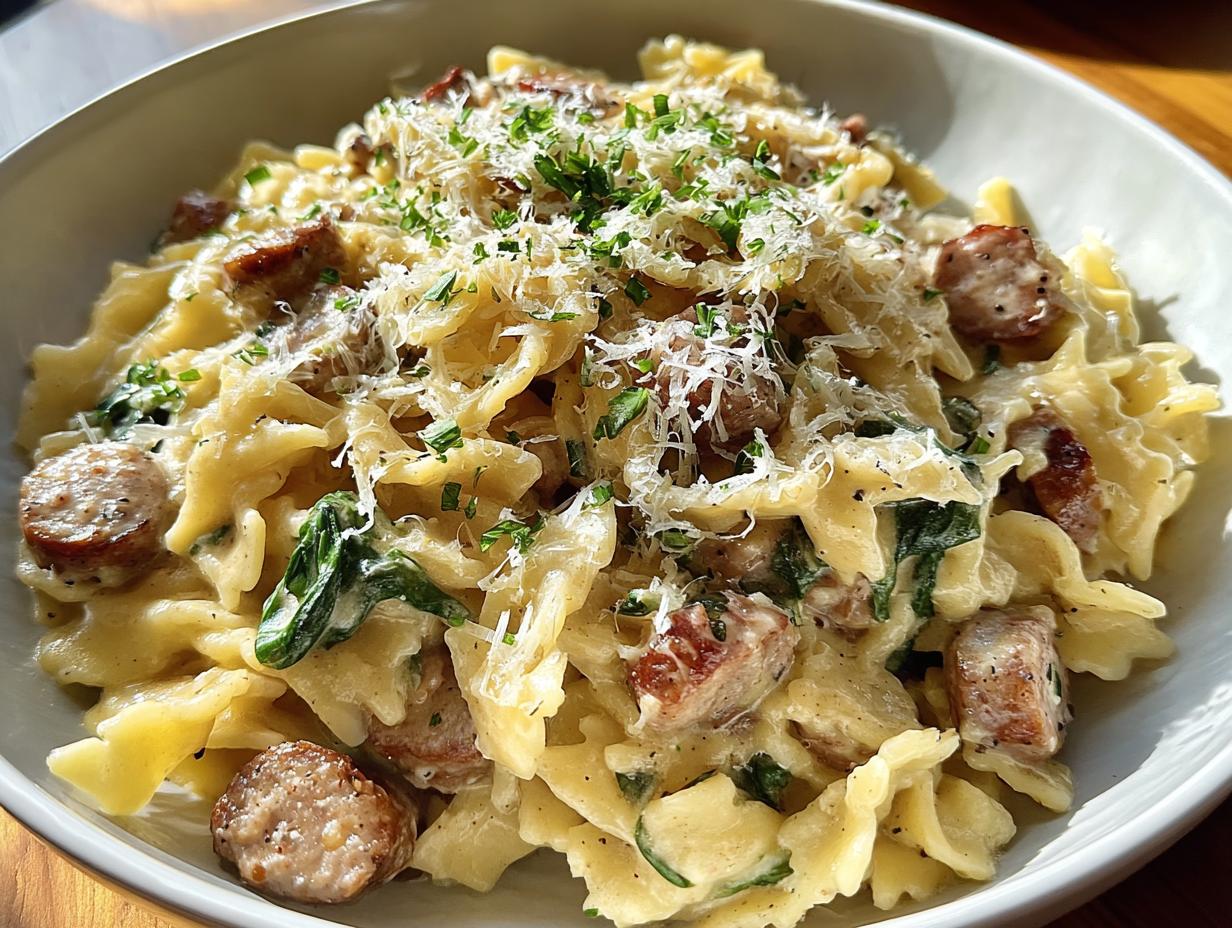 Tempting Roasted Garlic Sausage: 1 Flavorful Bite