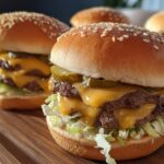 Mini Big Mac Cheeseburgers