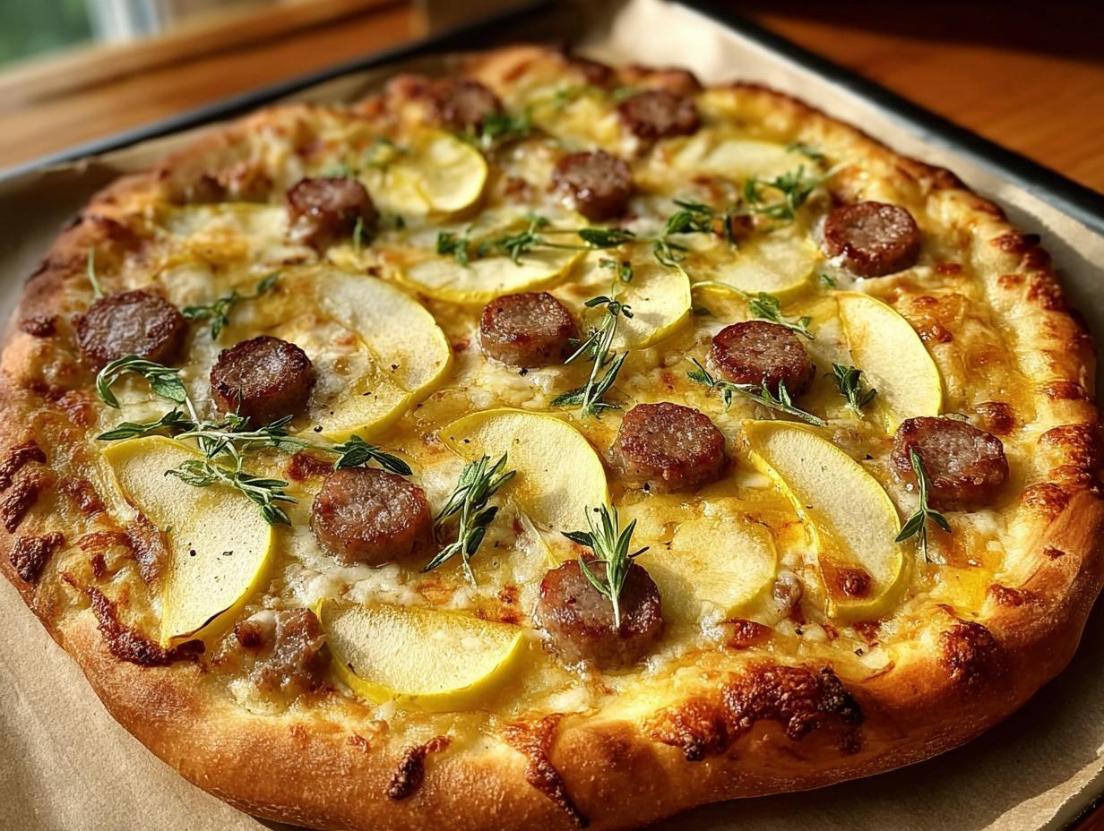 Oktoberfest Pizza: 10-Minute Flavor Explosion
