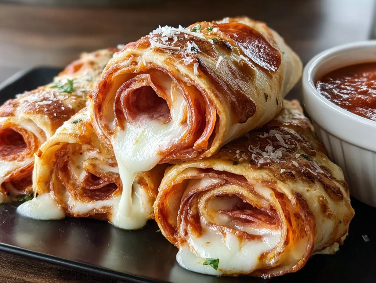 Pepperoni Pizza Rollups: 10 Min Savory Bites