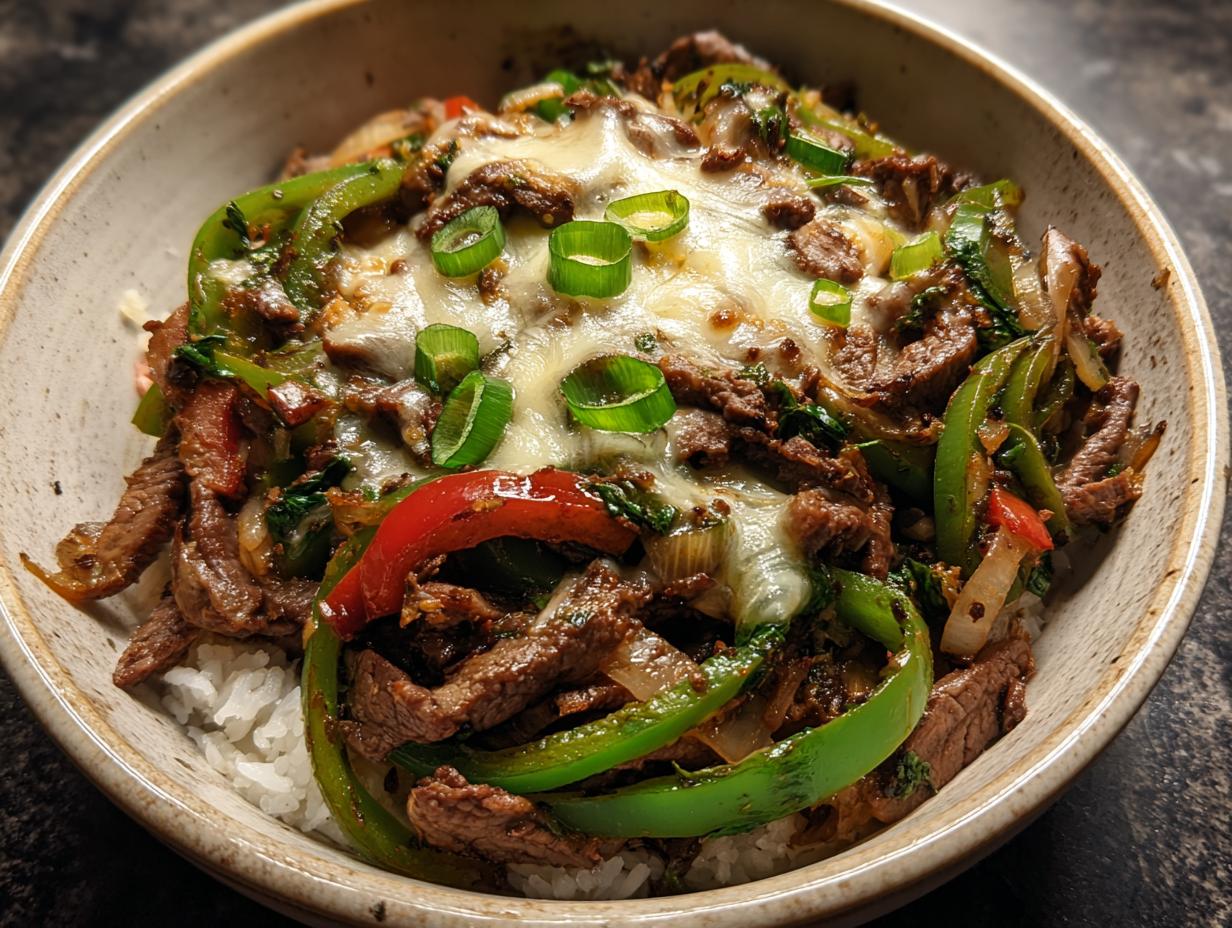 Philly Cheesesteak Bowls: 5-Minute Flavor Miracle