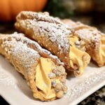 Pumpkin Cannoli: Creamy Fall Treat 12 Ways 4 Pumpkin Cannoli