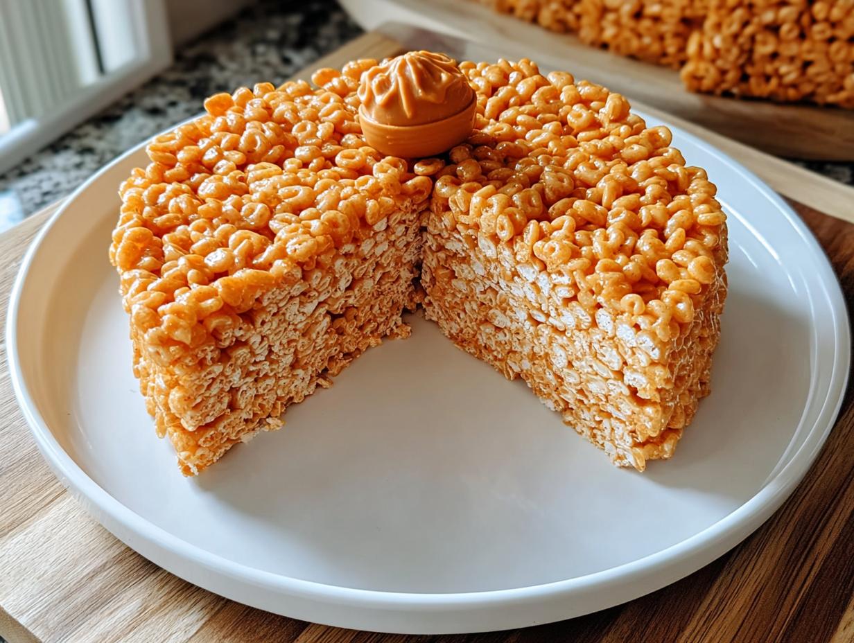 Pumpkin Pie Rice Krispies: Cozy Fall Delight - Pumpkin Pie Rice Krispies - additional detail