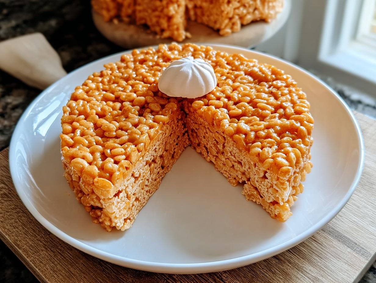 Pumpkin Pie Rice Krispies: Cozy Fall Delight