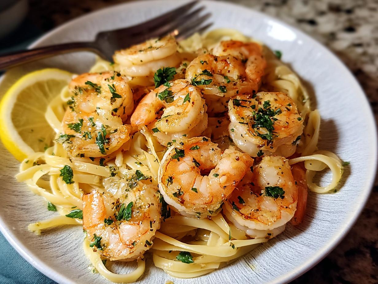 Shrimp Scampi: 15-Minute Miracle Dish 2 Shrimp Scampi: 15-Minute Miracle Dish - Shrimp Scampi - additional detail