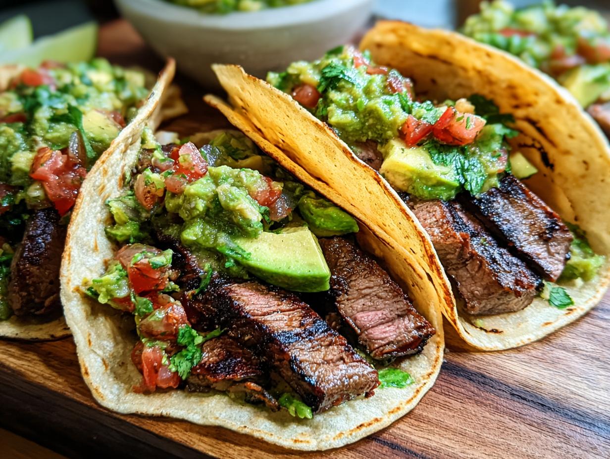 Sizzling Grilled Steak Tacos: Easy 25 Min Meal - Sizzling Grilled Steak Tacos - additional detail