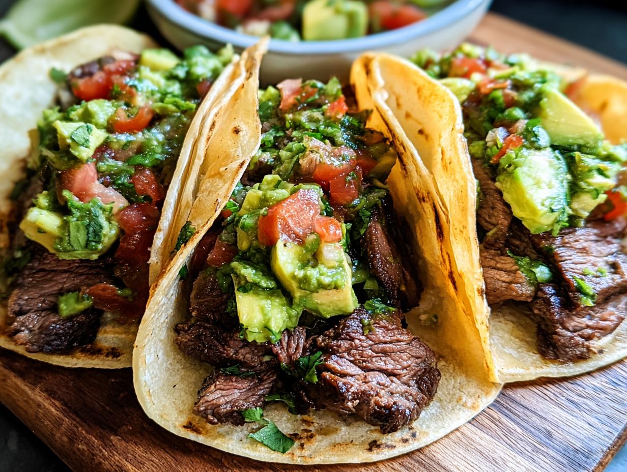 Sizzling Grilled Steak Tacos: Easy 25 Min Meal - Sizzling Grilled Steak Tacos - additional detail