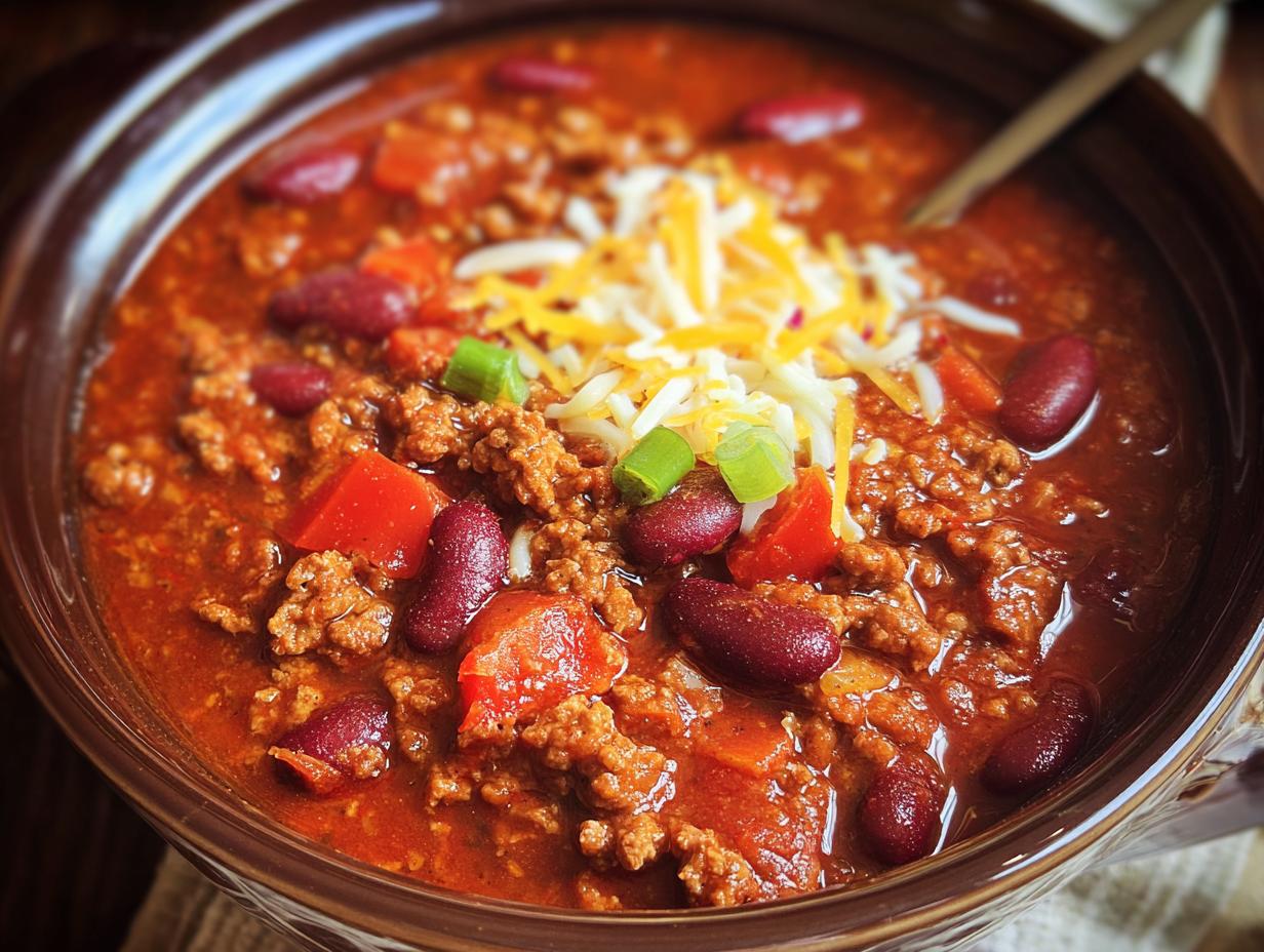 Slow Cooker Wendy's Chili: 7 Secrets Revealed 2 Slow Cooker Wendy's Chili: 7 Secrets Revealed - Slow Cooker Wendys Chili - additional detail