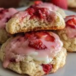 Strawberry Cheesecake Cookies