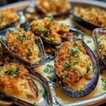 Stuffed Baked Mussels