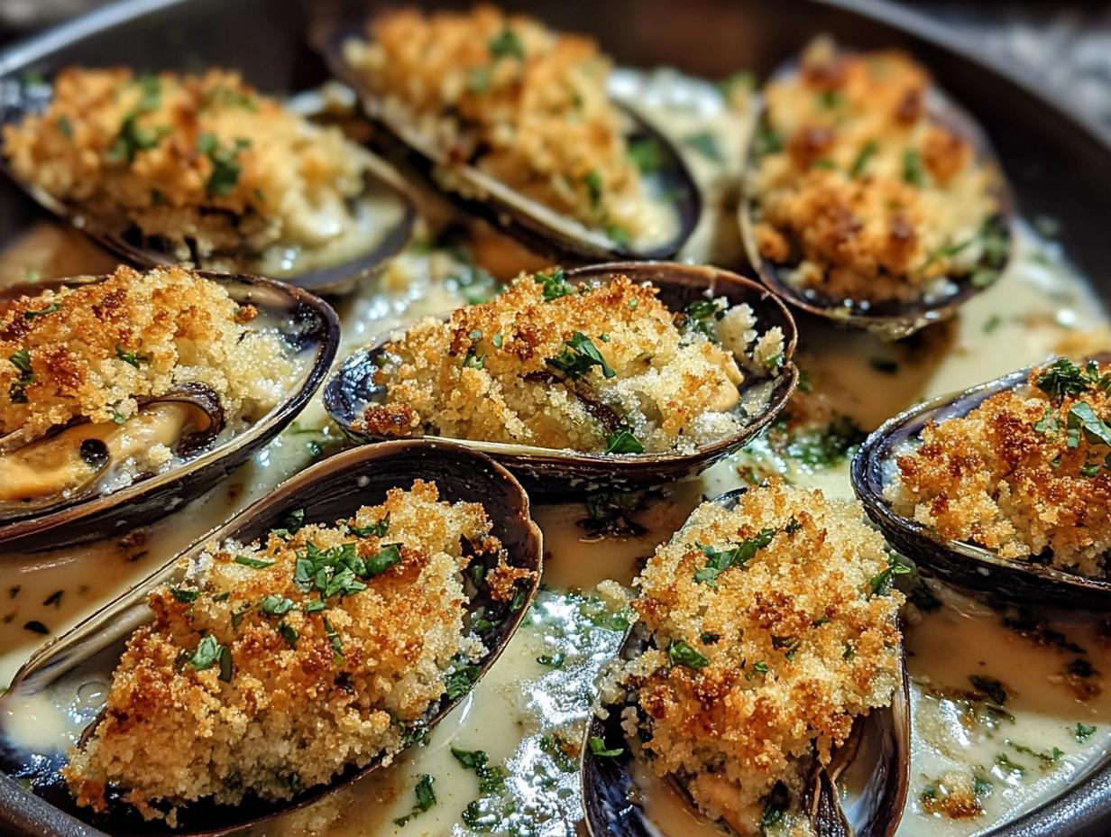 Stuffed Baked Mussels: Exceptional Flavor Under 30 - Stuffed Baked Mussels - additional detail