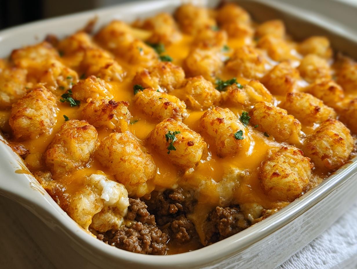 Tater Tot Casserole Ground: 10-Min Prep - Tater Tot Casserole Ground - ingredients