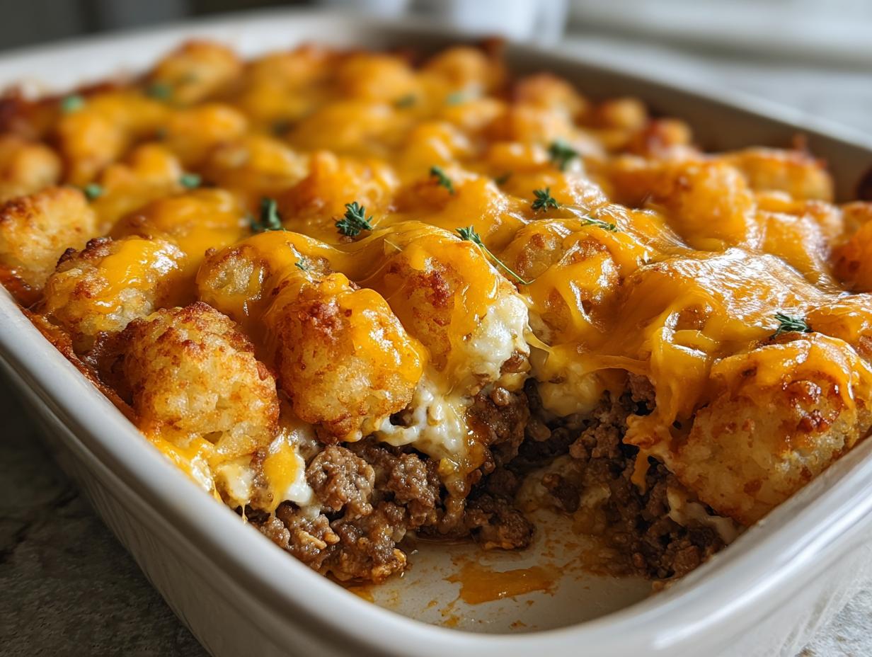 Tater Tot Casserole Ground: 10-Min Prep