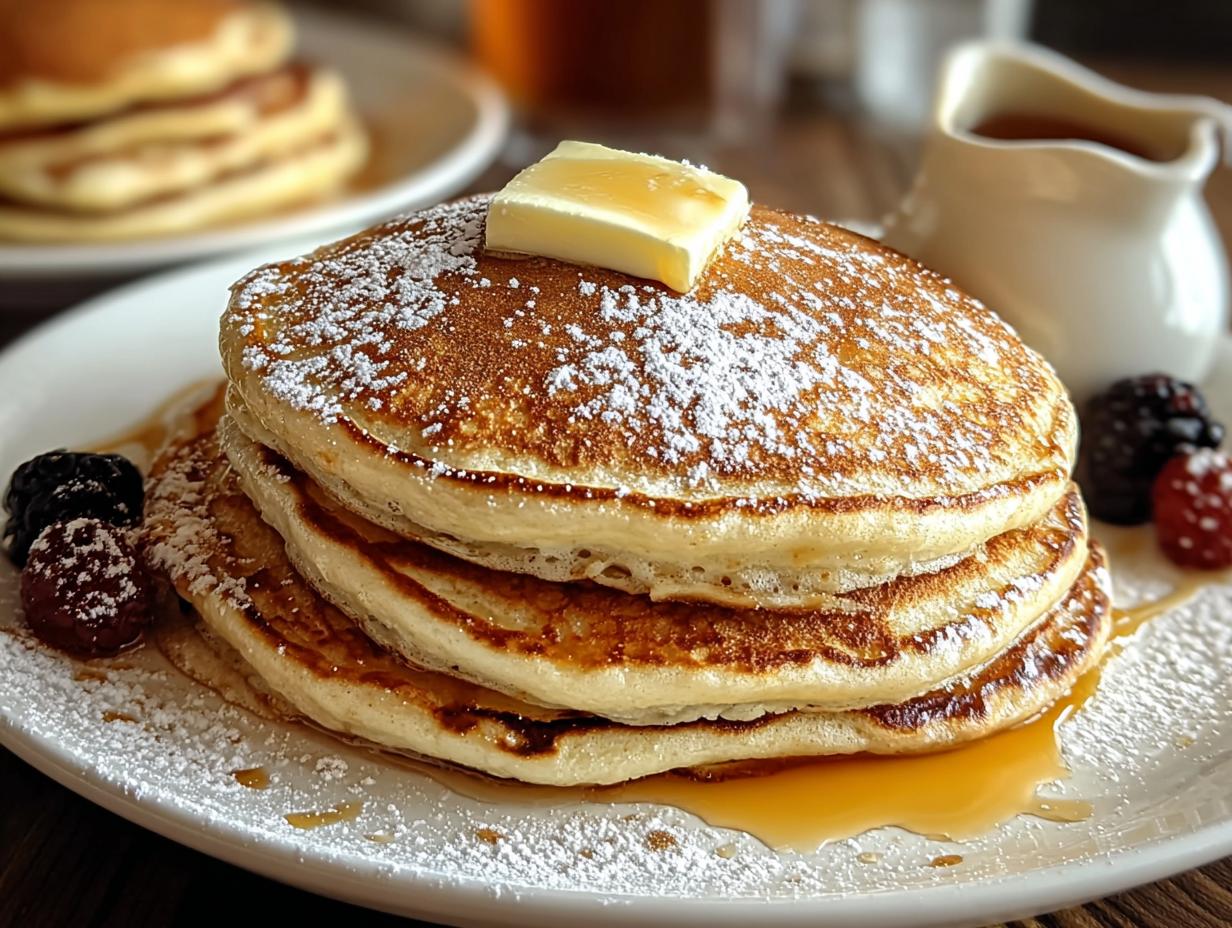 Vanilla Cinnamon Buttermilk Pancakes: 30 Min Magic