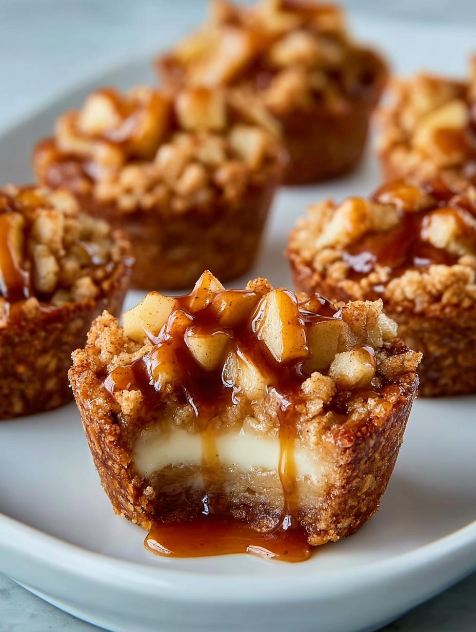 Caramel Apple Crisp Bites: 11 Irresistible Fall Delights 2 Caramel Apple Crisp Bites: 11 Irresistible Fall Delights - Caramel Apple Crisp Bites - main visual representation