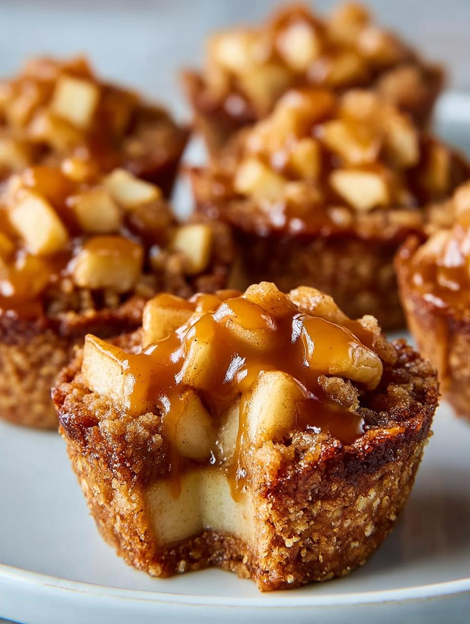 Caramel Apple Crisp Bites: 11 Irresistible Fall Delights 3 Caramel Apple Crisp Bites: 11 Irresistible Fall Delights - Caramel Apple Crisp Bites - additional detail