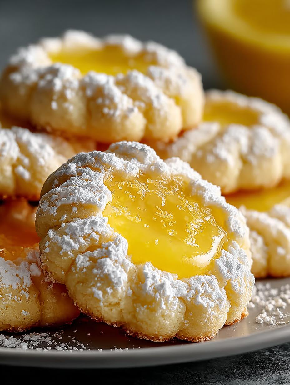 Lemon Curd Thumbprint Cookies: 5 Irresistible Tips to Impress 3 Lemon Curd Thumbprint Cookies: 5 Irresistible Tips to Impress - Lemon Curd Thumbprint Cookies - additional detail